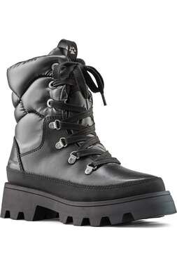 Cougar Stafford Waterproof Quilted Winter Snow Boots Primaloft Black Womens 9